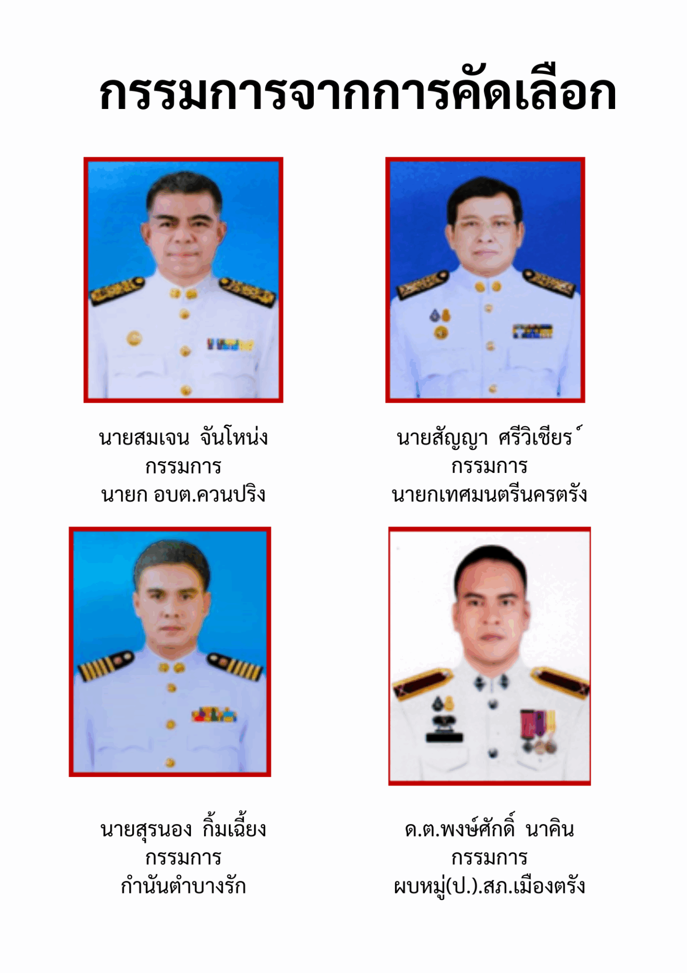 กรรมการจากการคัดเลือก